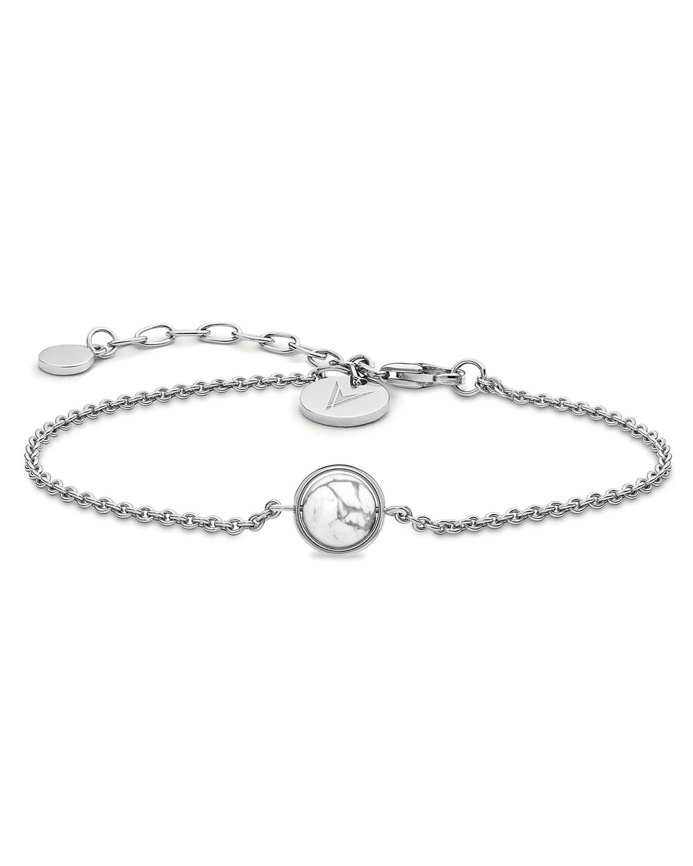 The Bracelet - Silver + Carrara
