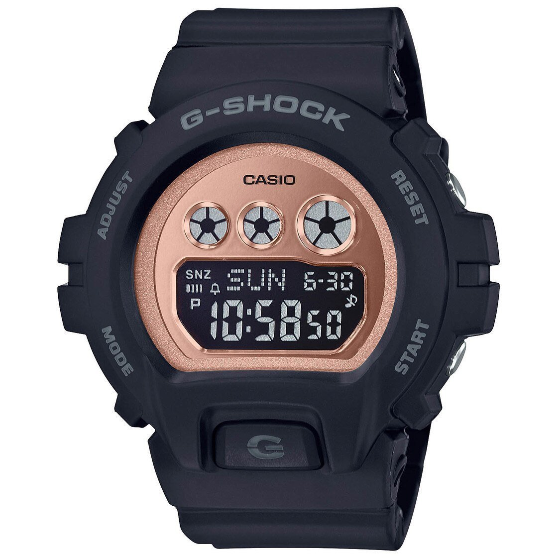 G-Shock GMDS6900 Black Rose Gold