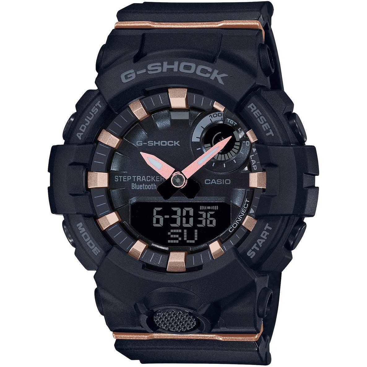 G-Shock GMAB800 S-Series Fitness Ana-Digi Black Rose Gold