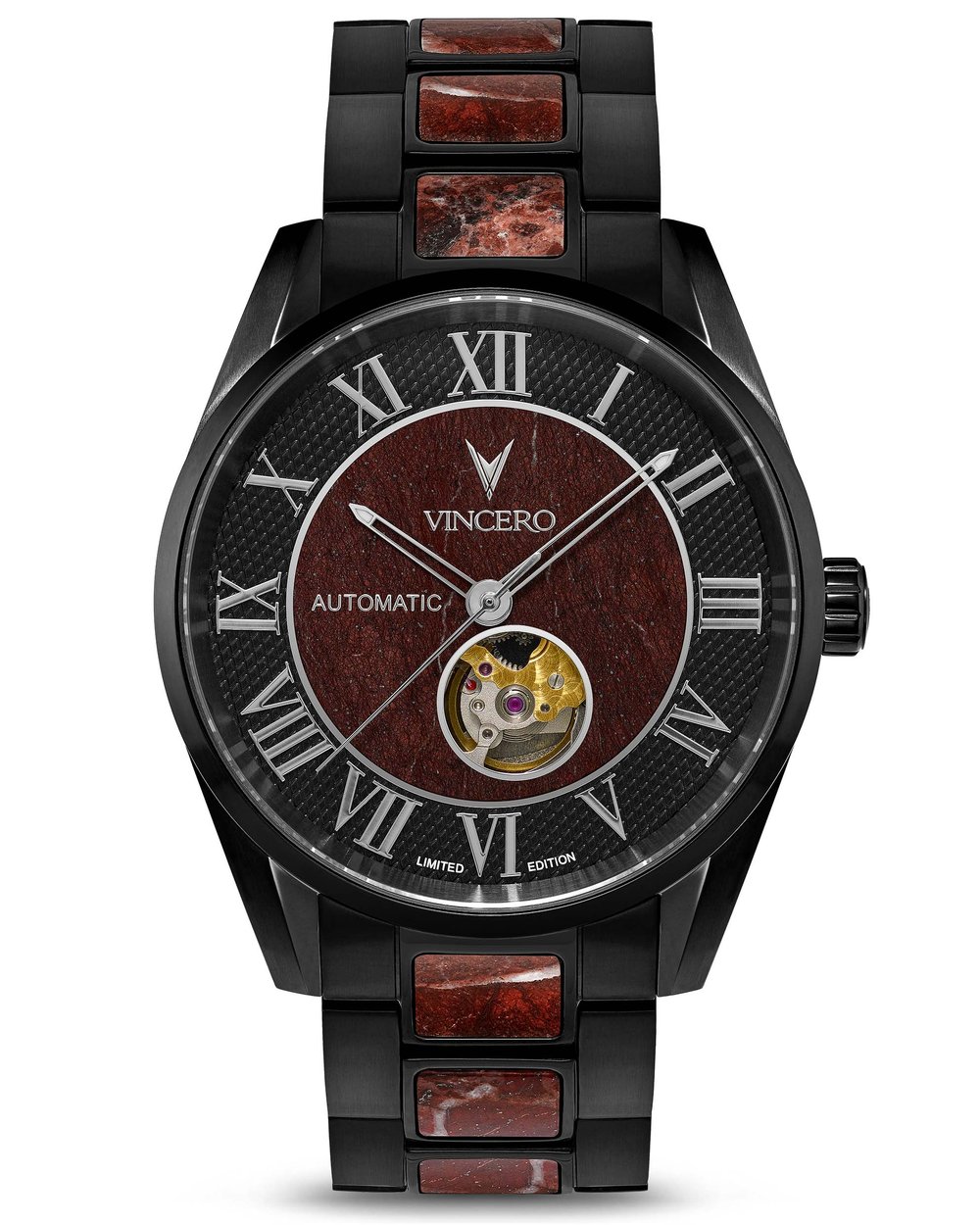 Marble Automatic - Black Rosso