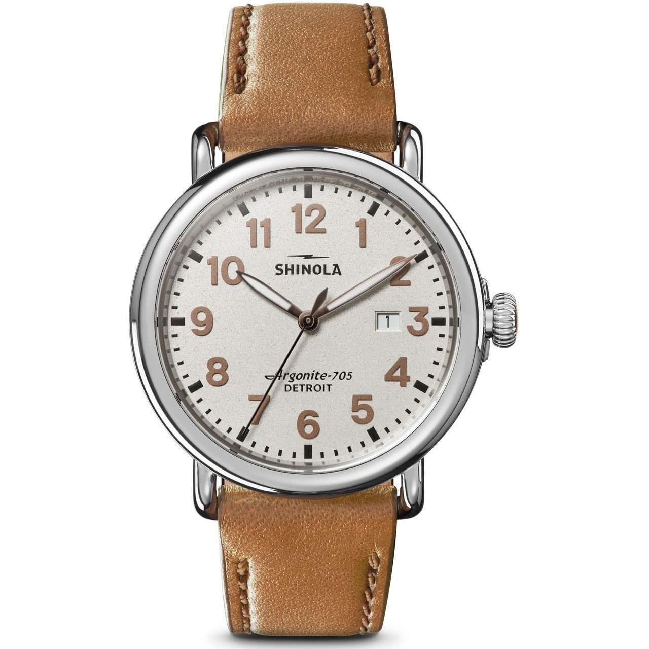 Shinola Statue of Liberty 41mm Limited Edition Brown
