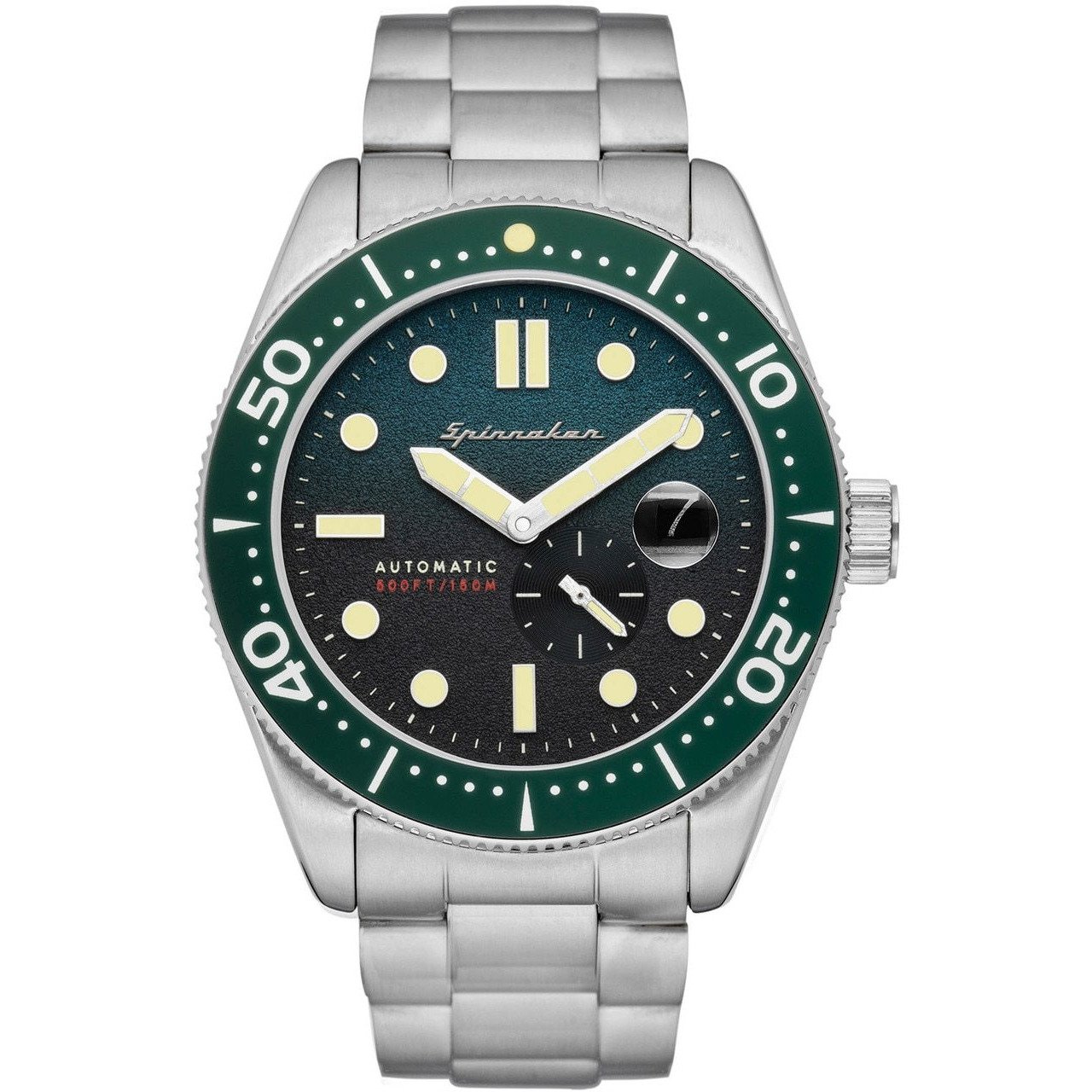 Spinnaker Croft Automatic Green Silver