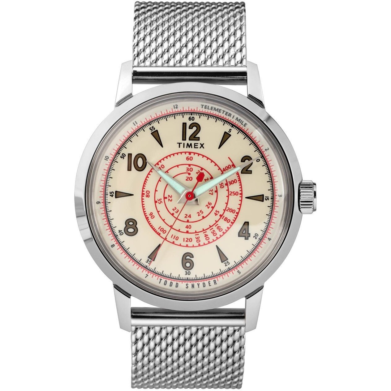 Timex Todd Snyder Beekman 40mm SS Silver