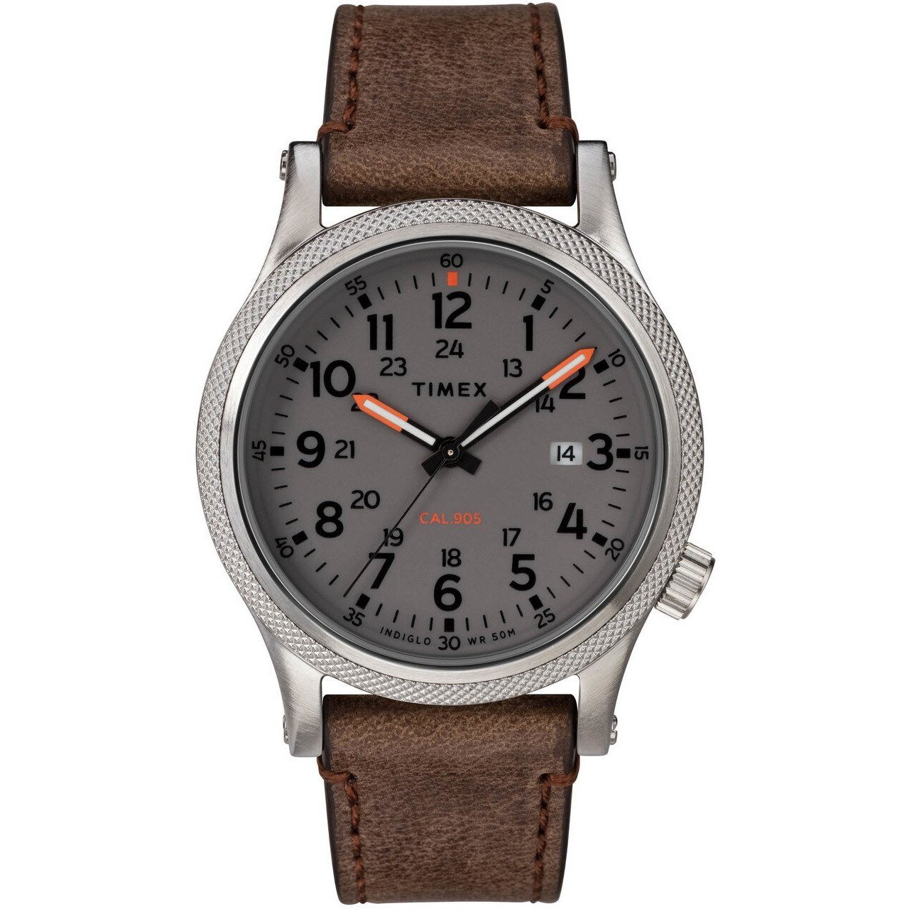 Timex Allied LT Indiglo Brown Grey