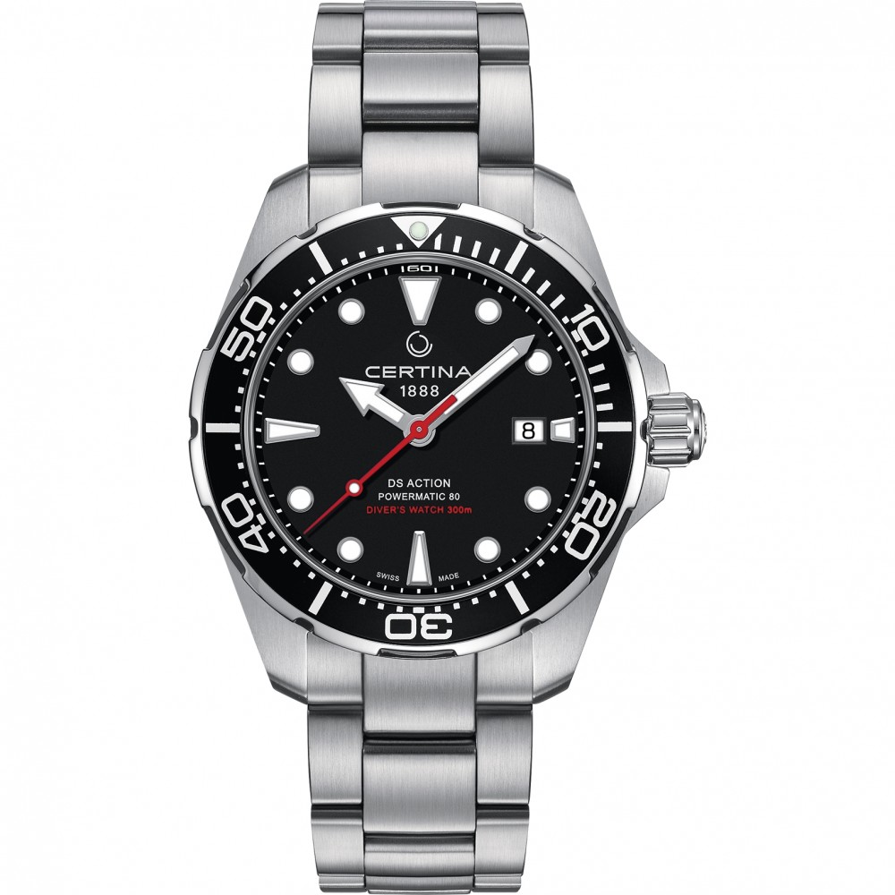 MENS CERTINA DS ACTION DIVER POWERMATIC 80 AUTOMATIC WATCH C0324