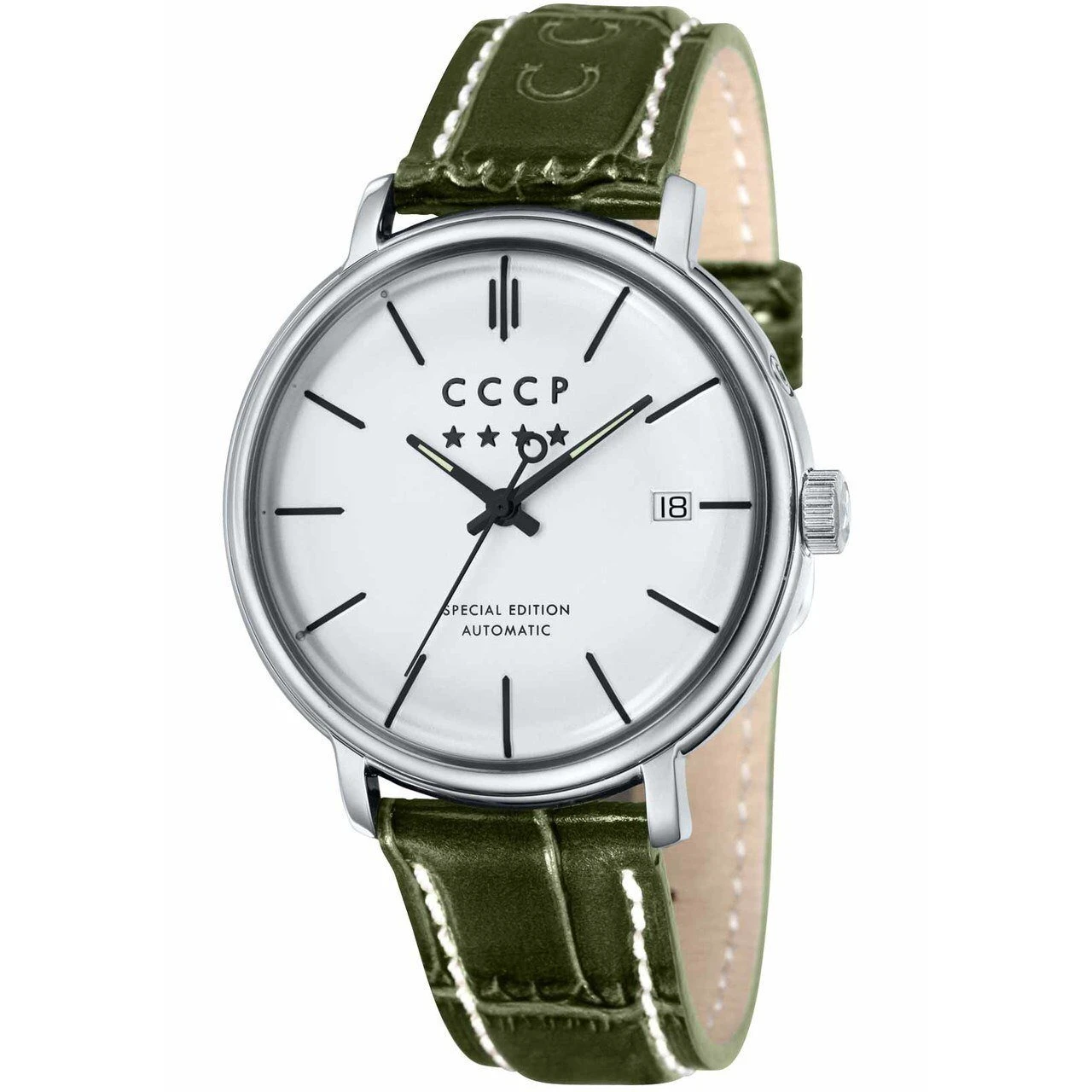 CCP Heritage Automatic Silver Green