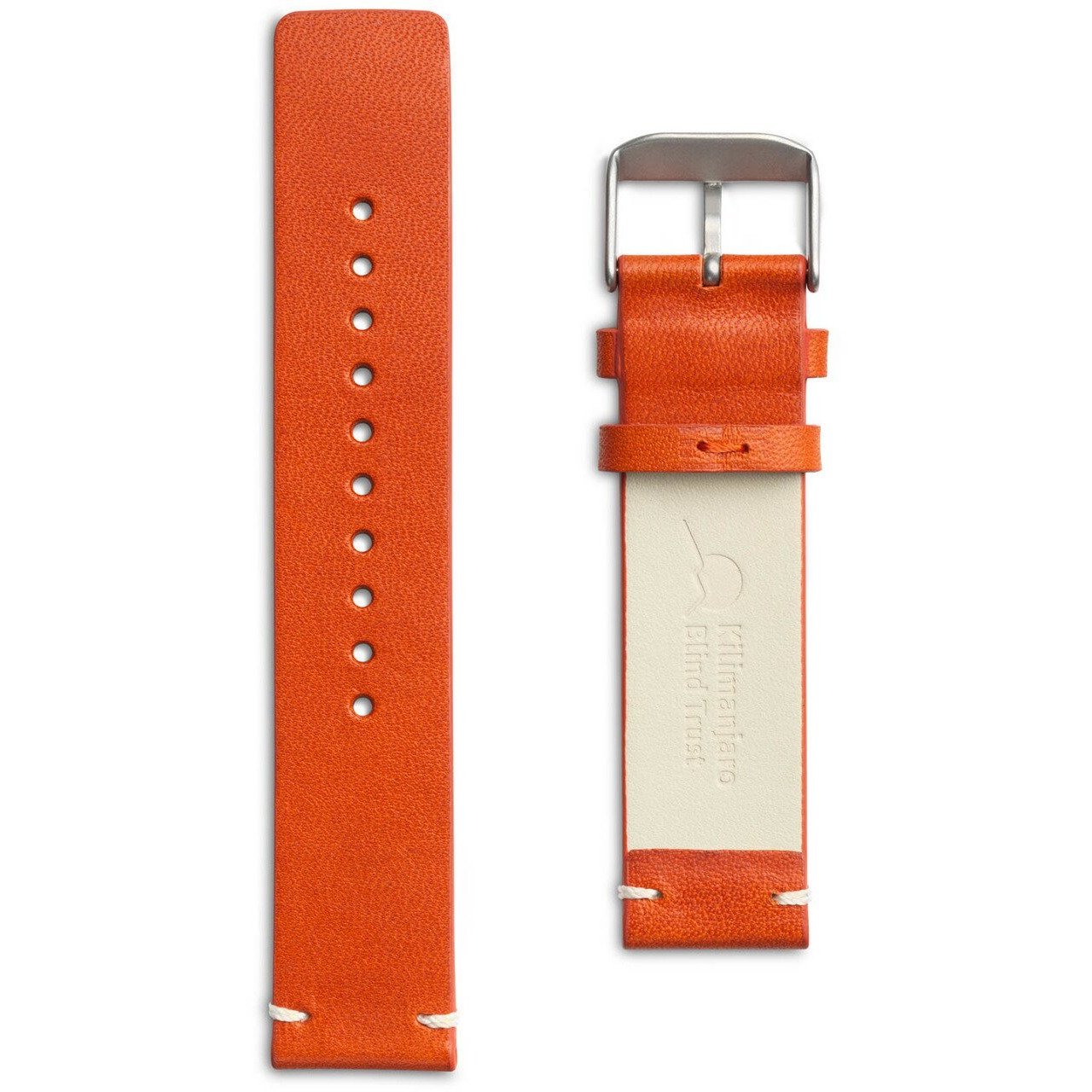 Eone Bradley KBT Orange Leather Strap