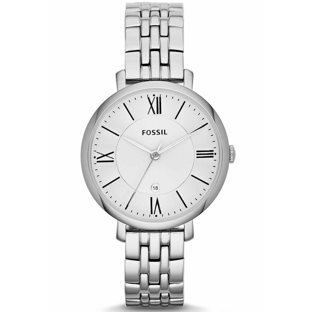 Fossil Jacqueline Silver Stainless Steel