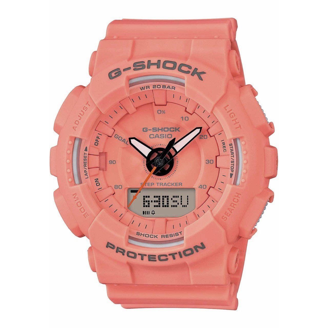 G-Shock GMAS130VC S-Series Step Tracker Coral