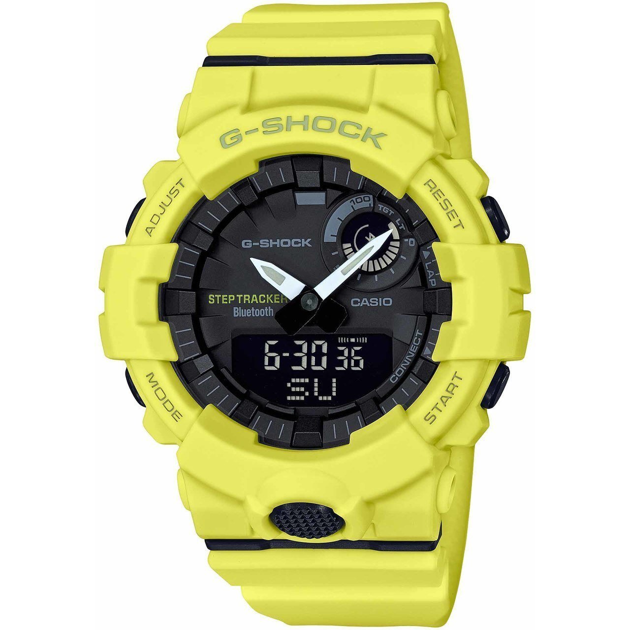 G-Shock GBA800 Bluetooth Step Tracker Training Timer Yellow