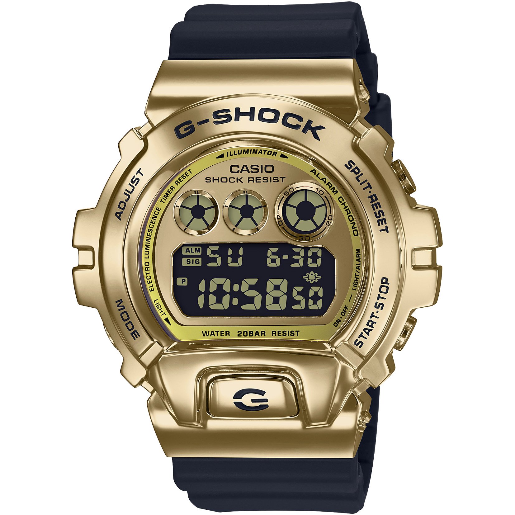 G-Shock 25th Anniversary Metal GM6900G-9 Gold