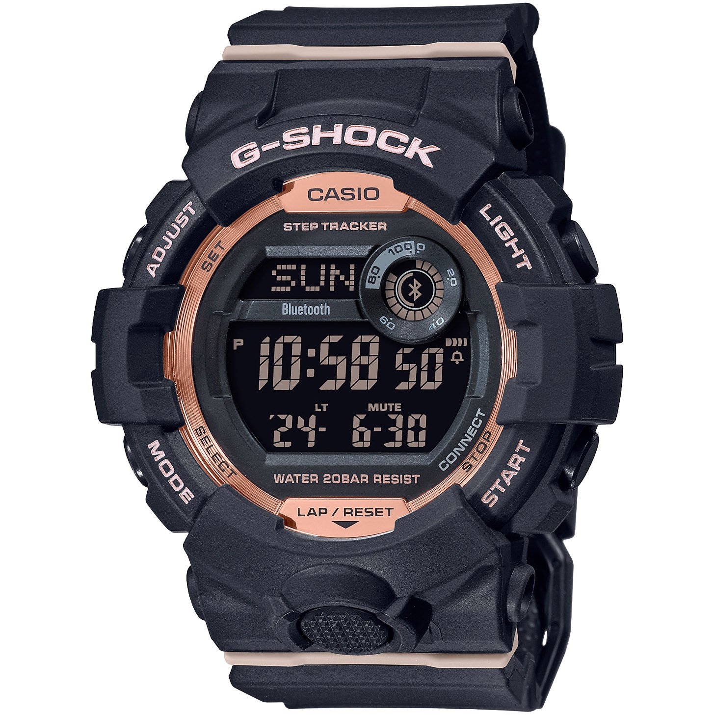 G-Shock GMDB800-1 G-Squad Digital Black