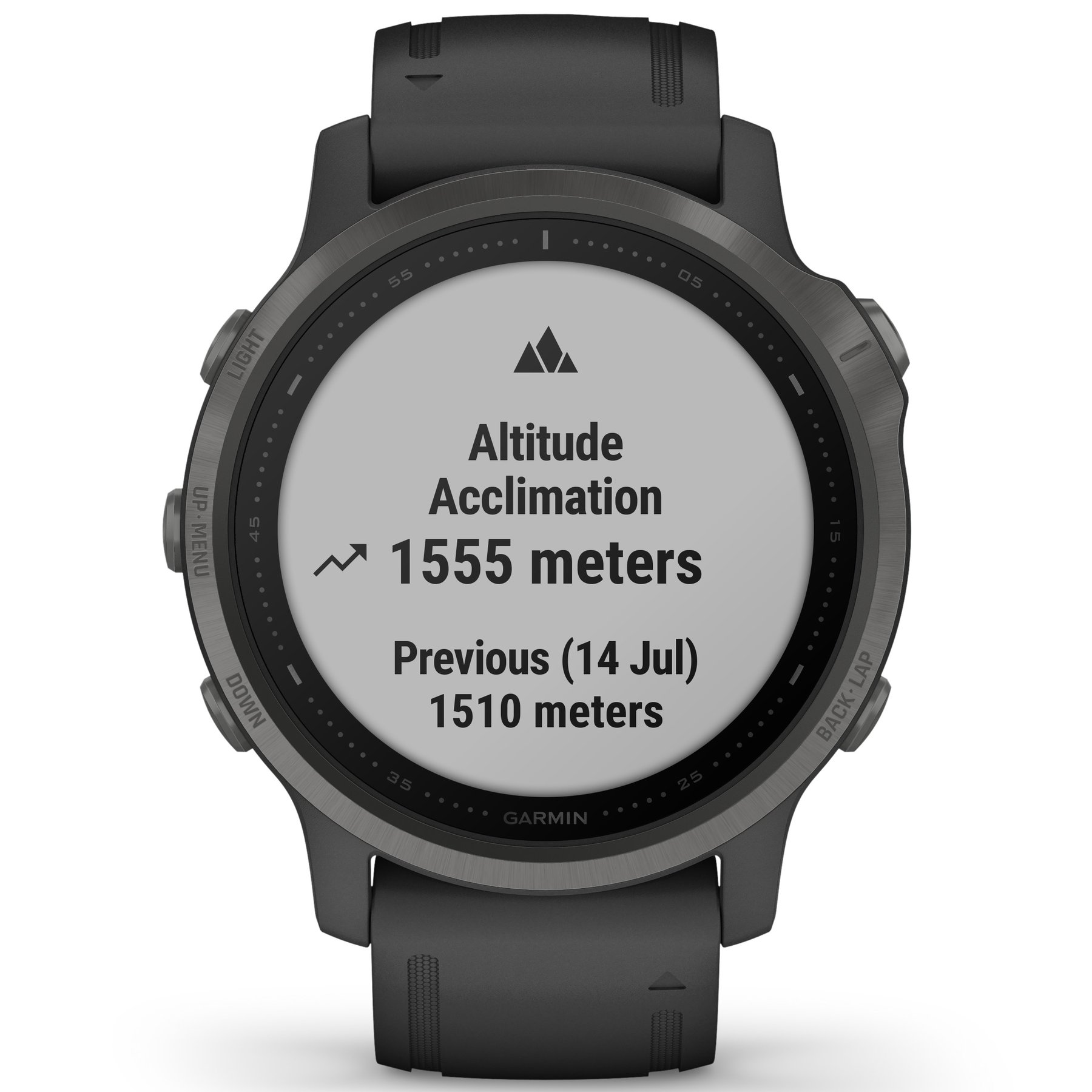Garmin GPS Smartwatch fenix 6S Pro Sapphire Black