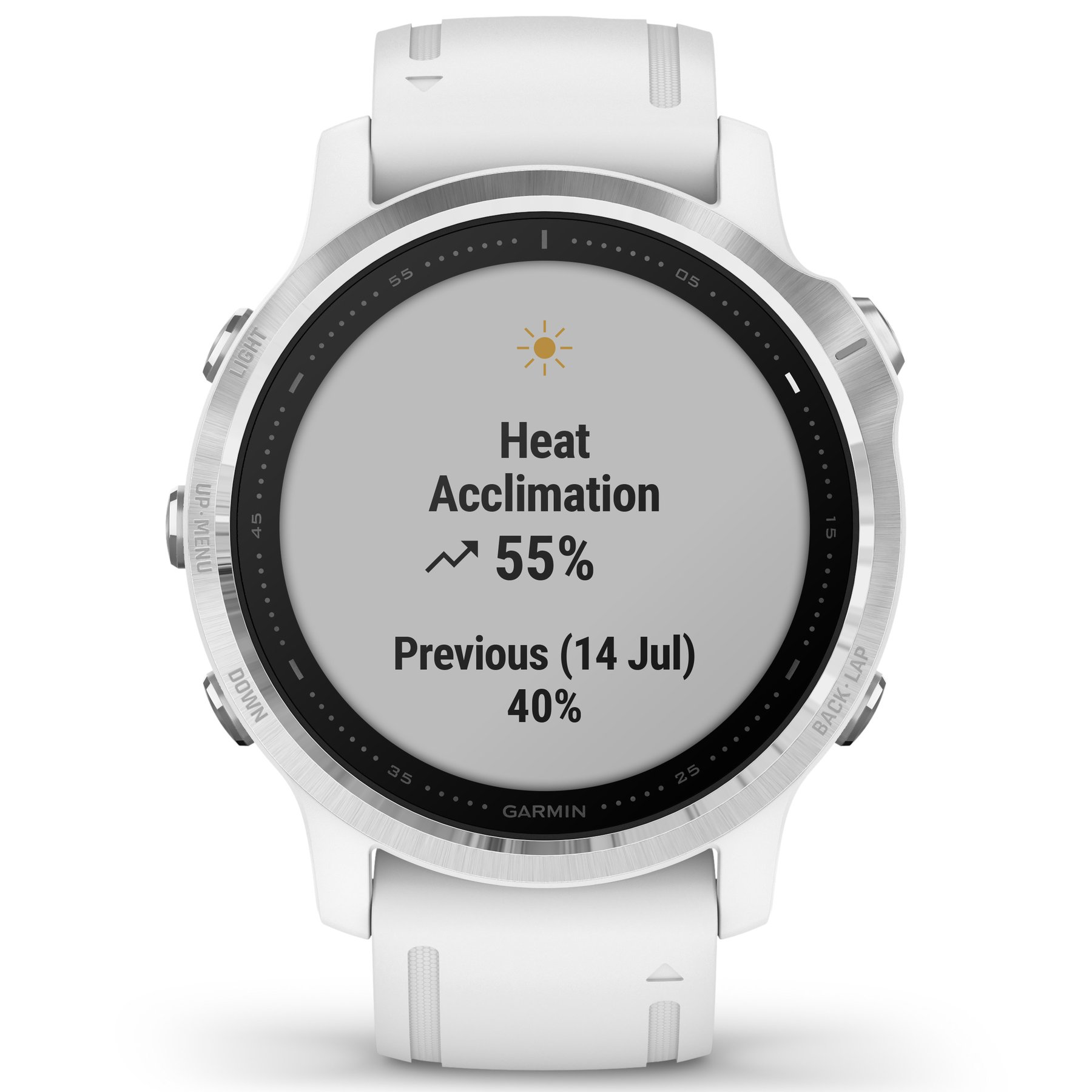 Garmin GPS Smartwatch fenix 6S White