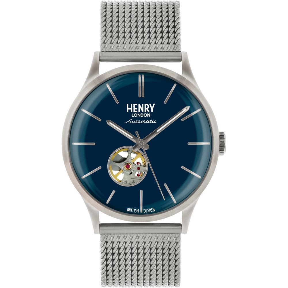 MENS HENRY LONDON HERITAGE AUTOMATIC WATCH HL42-AM-0285