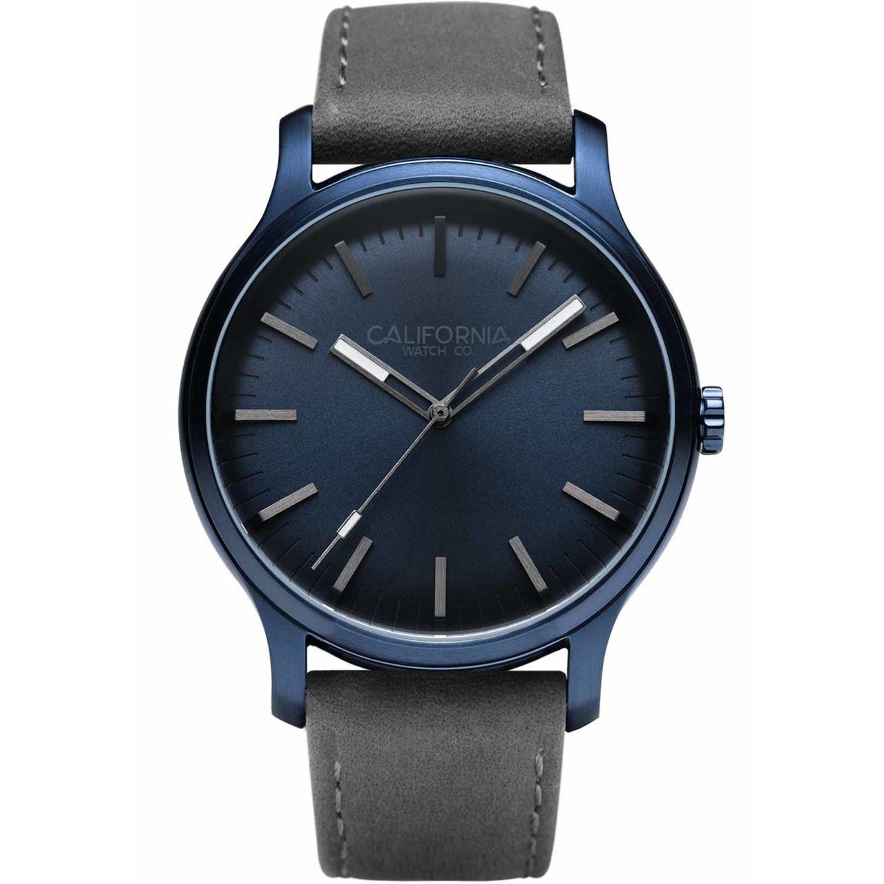 California Watch Co. Laguna 40 Leather Deep Blue Gray