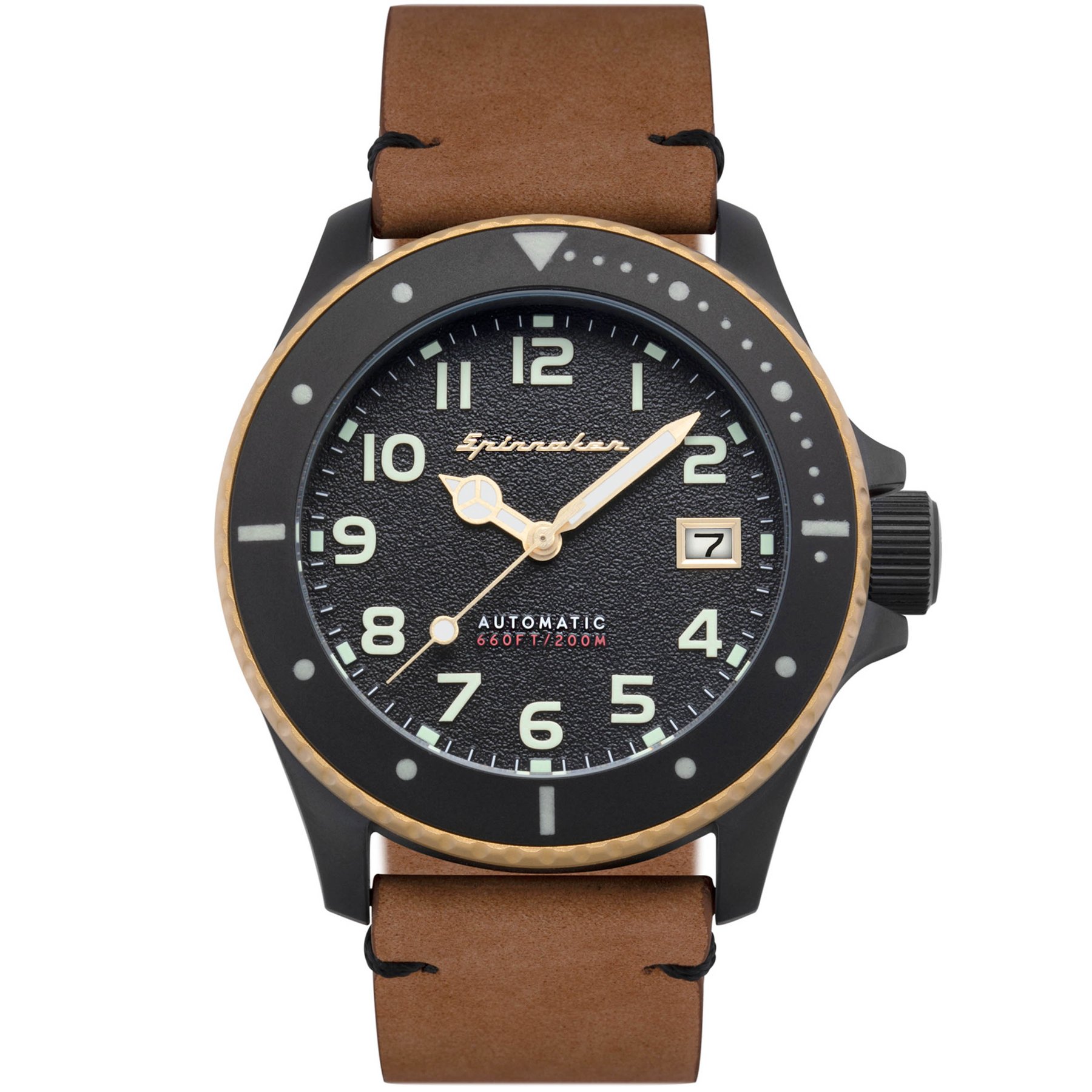 Spinnaker Spence Automatic Black Brown