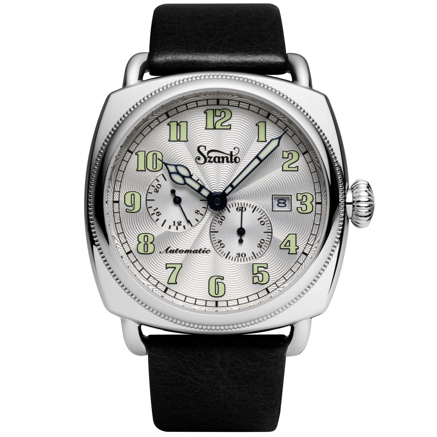 Szanto Officer\'s Coin Cushion Automatic All Silver