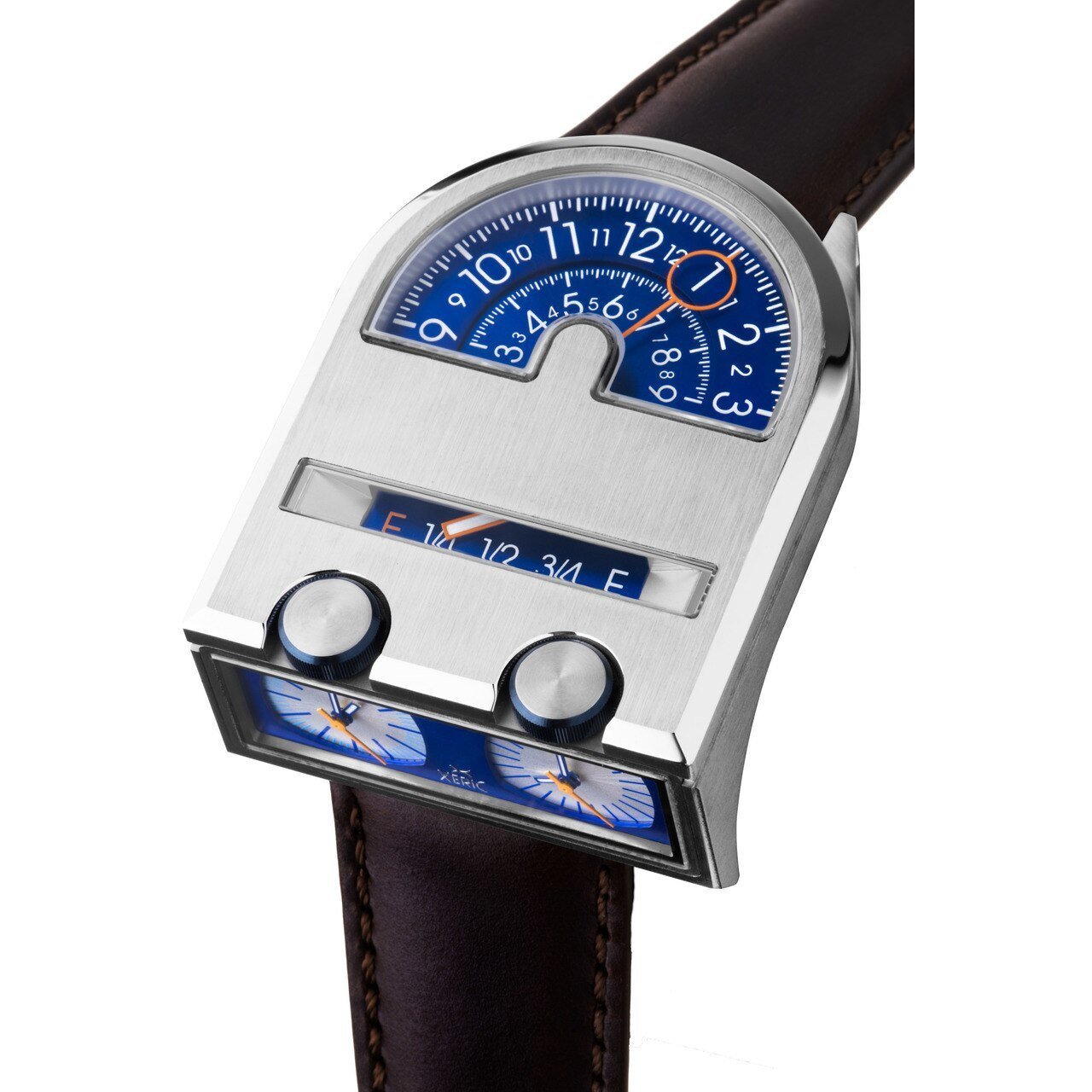 Xeric Leadfoot Automatic Silver Navy Limited Edition